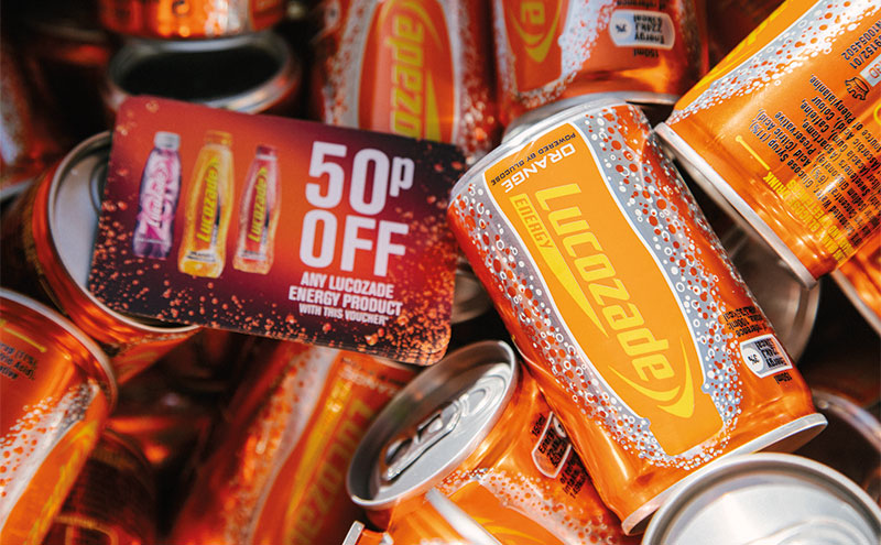 Lucozade Energy promotional coupons
