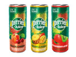 Tinned fruit from Perrier Perrier-&-Juice