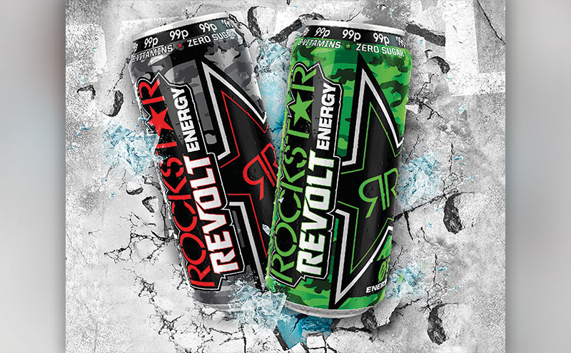 Rockstar Revolt cans