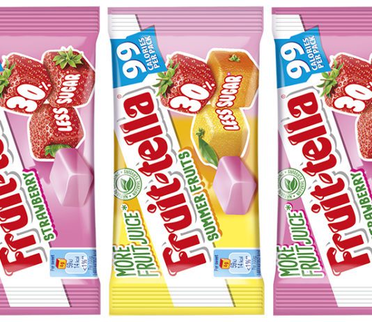 Healthier snacks in a sachet pack