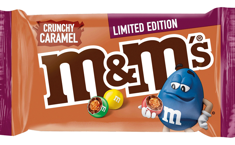 Crunchy Caramel M&M's Limited Edition UK