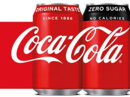 Red is the new black for Coca Cola’s packaging