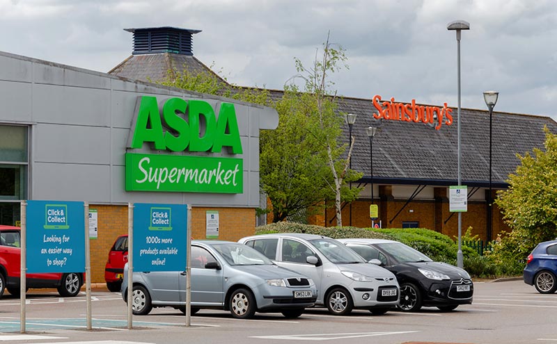 Asda and Sainsburys