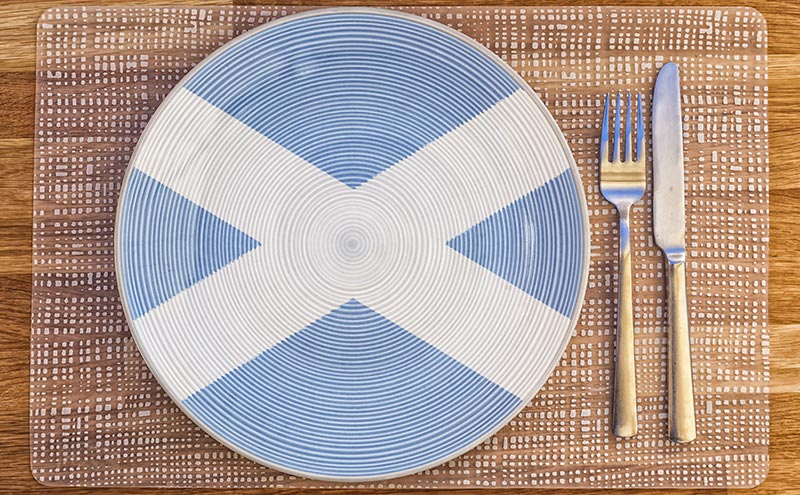 Scottish plate