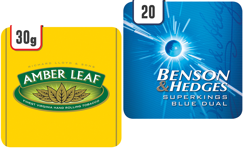 JTI Amber Leaf and Benson and Hedges