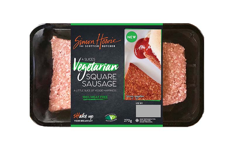 Vegetarian Square Sausage