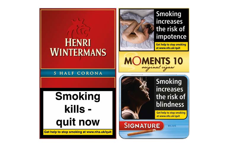 Henri Wintermans, Moments 10 and Signature cigar packets