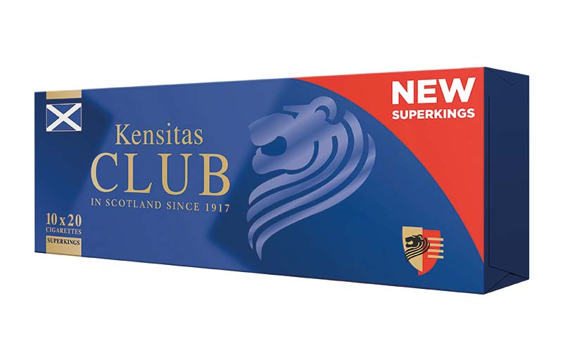 Kensitas Club Superkings Cigarettes - ASDA Groceries