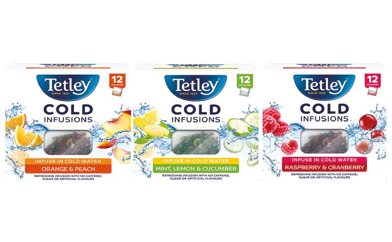 Tetley cold infusion range