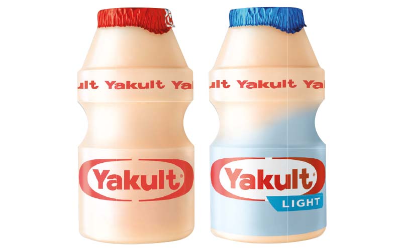 Yakult in bottles