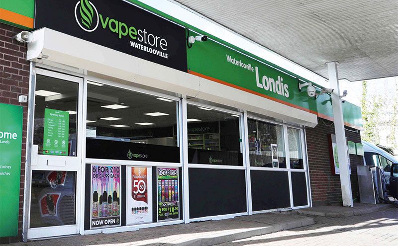 Vapestore exterior