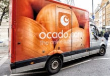 Ocado delivery van