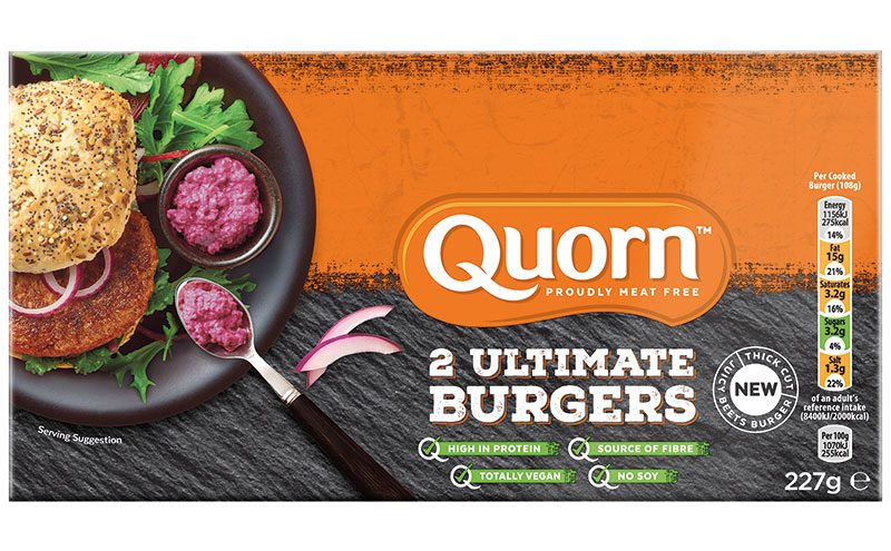 Quorn burger