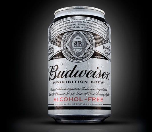 No and low grows Budwiser alcohol free