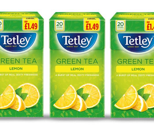 New packs from Tetley