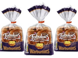 Fruity NPD from Warburtons Warburtons Fabulous Fruit Loaf