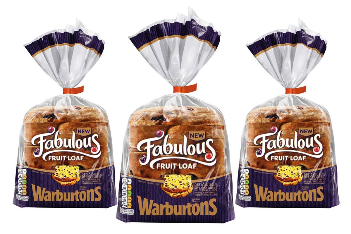Warburtons Fabulous Fruit Loaf