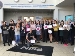 £15k from Nisa HQ nisa-colleagues-charity