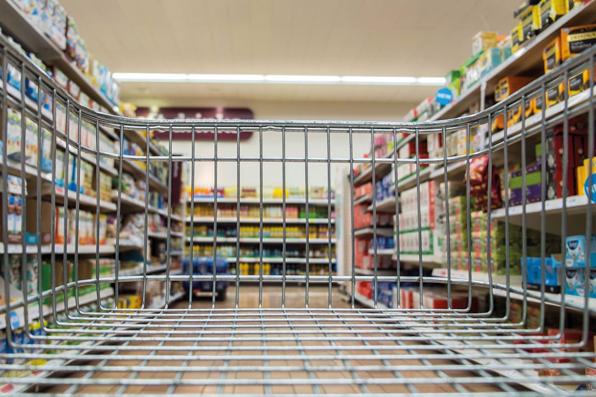 trolley-in-a-supermarket