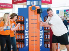 Test your might with Irn-Bru irn-bru-STRONG-MAN