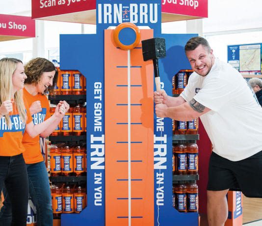 Test your might with Irn-Bru irn-bru-STRONG-MAN