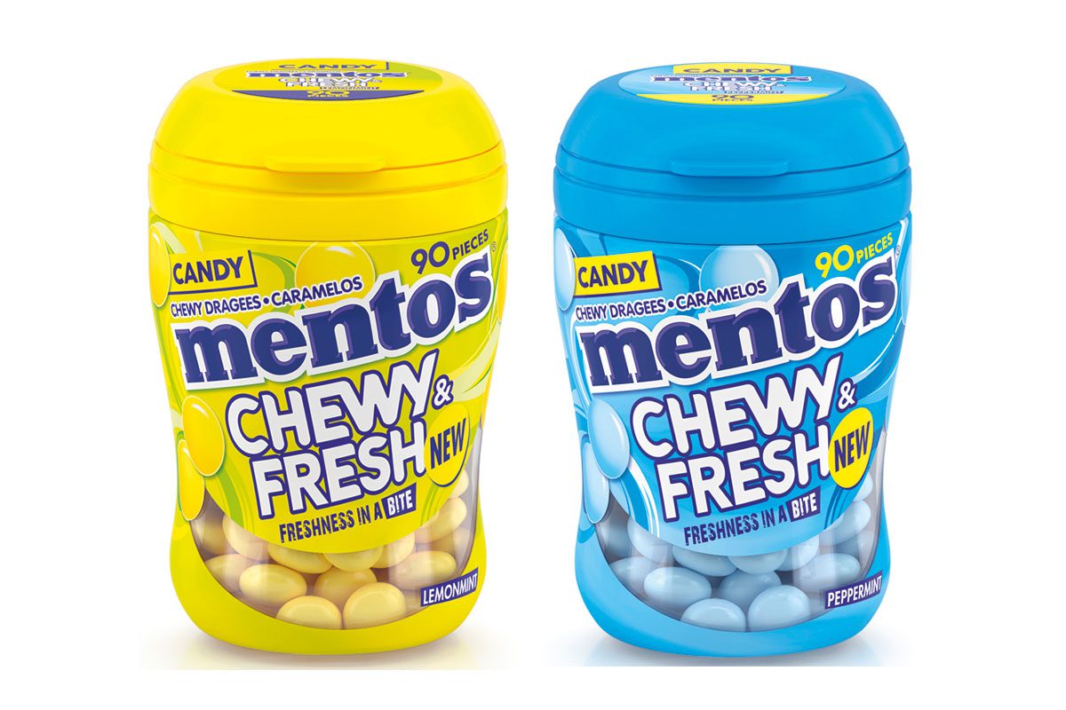 Mentos Chewy and Fresh range