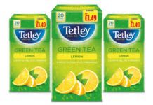 New Tetley Marvel Green tea in PMP £1.49