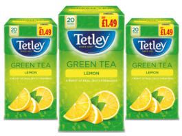 Facelift for two packs of Tetley New Tetley Marvel Green tea in PMP £1.49