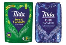 Tilda Lime Coriander and Pure Basmati rice