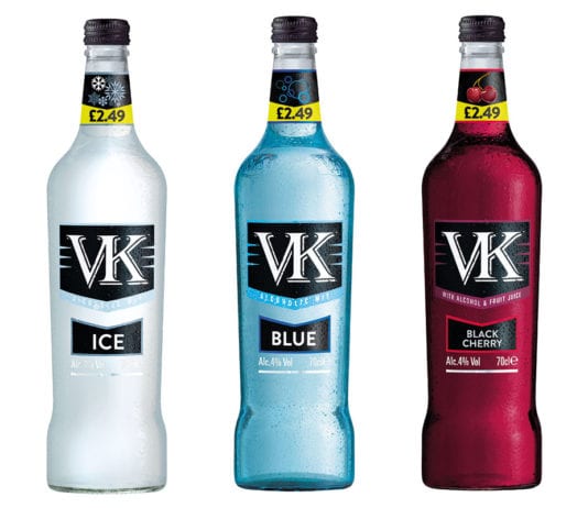 Marked bottles boosting sales VK PMP range