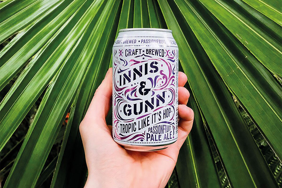 Innis and Gunn tropic like it's hot can