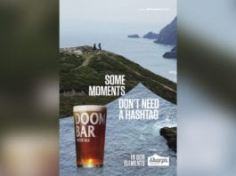 Eyes on Cornwall Some moments don't need a hashtag - Doom Bar advert