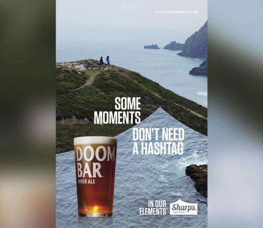 Eyes on Cornwall Some moments don't need a hashtag - Doom Bar advert