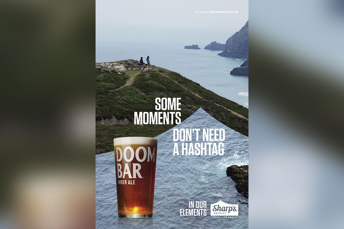 Some moments don't need a hashtag - Doom Bar advert
