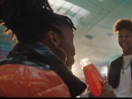 Sparkling onto screen Lucozade-Energy-Spark-Something