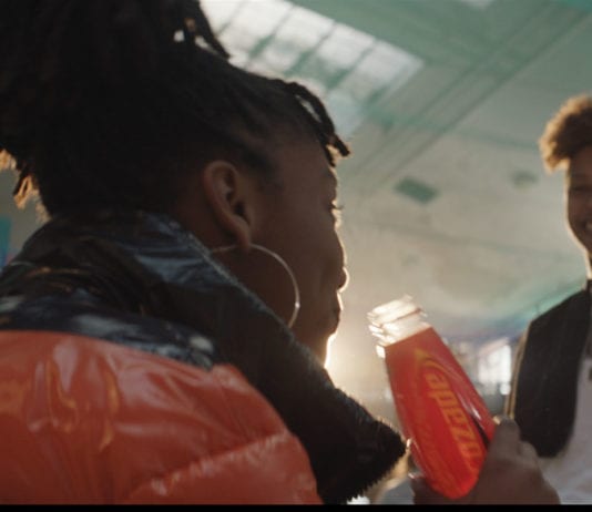 Sparkling onto screen Lucozade-Energy-Spark-Something