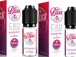 Vaping away the pain bliss-cbd-raspberry-cherry-500mg-vaping