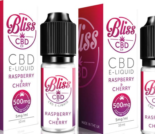 Vaping away the pain bliss-cbd-raspberry-cherry-500mg-vaping