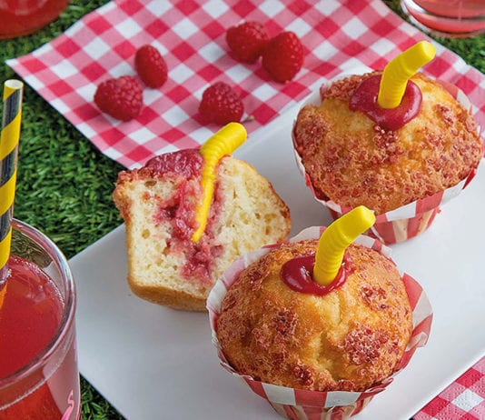 Muffin compares pink-lemonade-muffin