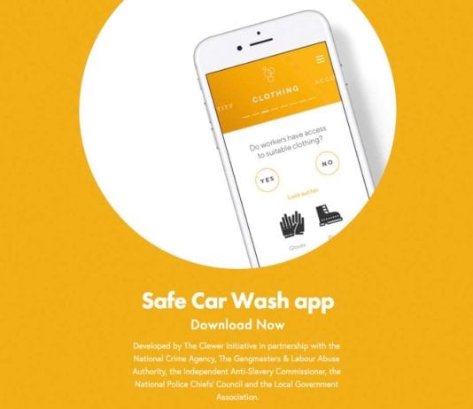 App aims at illegal sites safe-car-wash-app