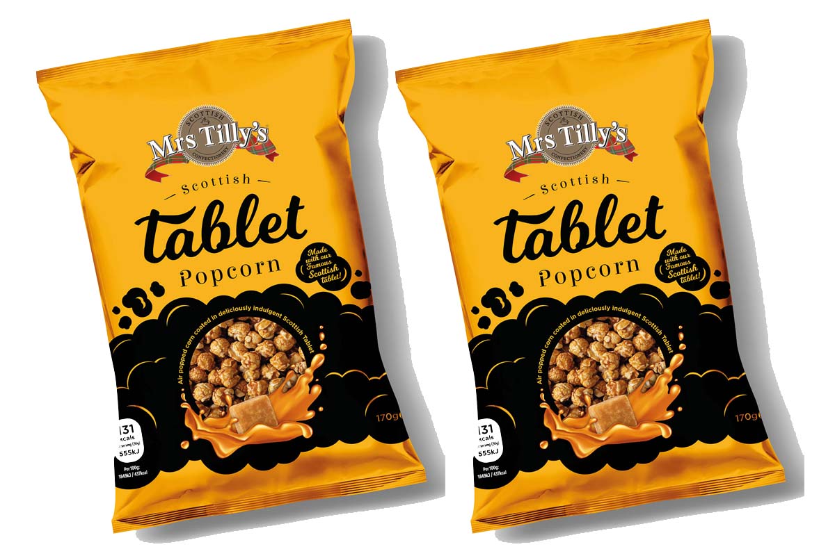 mrs tillys scottish tablet popcorn