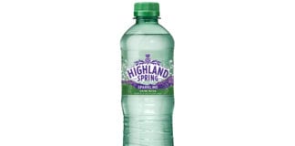 Highland Spring Sparkling new packaging design
