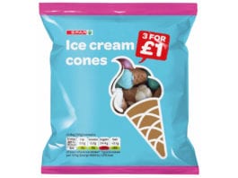 Spar own brand on the rise Spar own brand ice cream cones confectionery