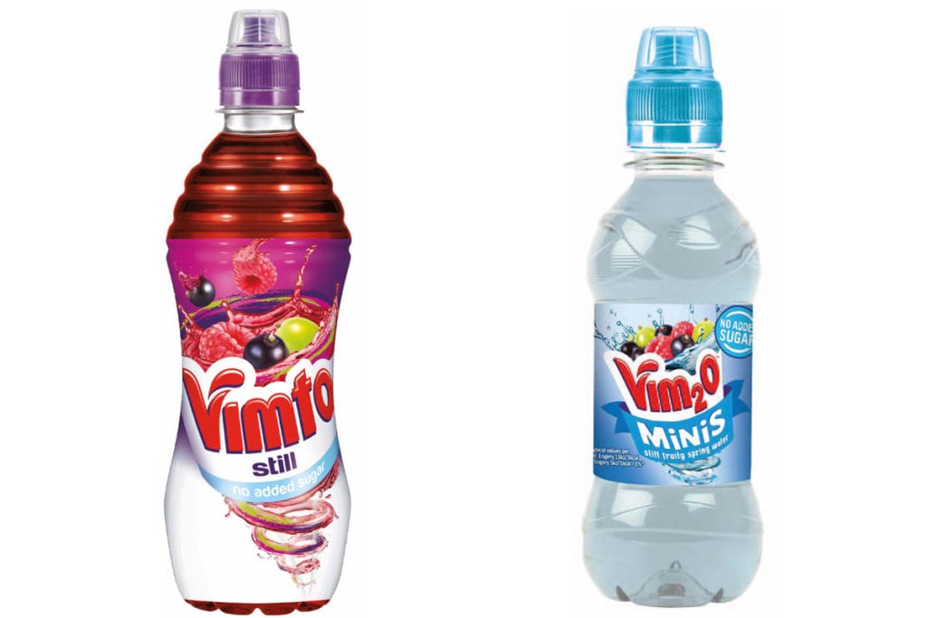 Vimto Vim2o drinks