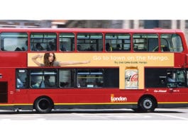 Busting out a new campaign diet-coke-mango-bus-advert