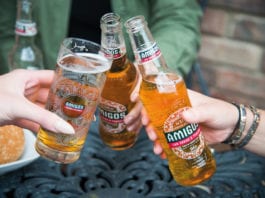 Going global in the beer chiller Amigos beer