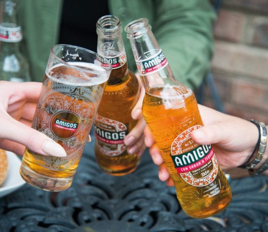 Going global in the beer chiller Amigos beer