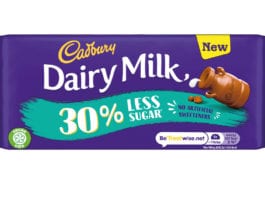 Put your faith in the tablets Cadbury dairy milk 30% less sugar