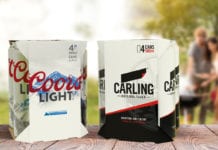 Carling and Coors Light