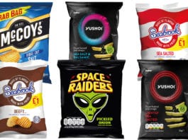 Busy lifestyles support snacks Crisp packets